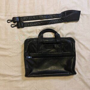 Vintage Tumi Leather Brief Bag